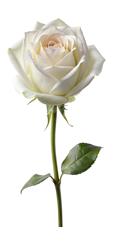 White rose flower png