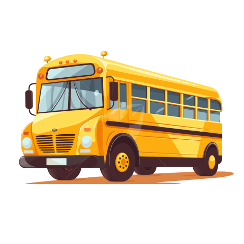 Png School Bus Illustration