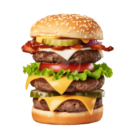 Big Size Ham Burger Png