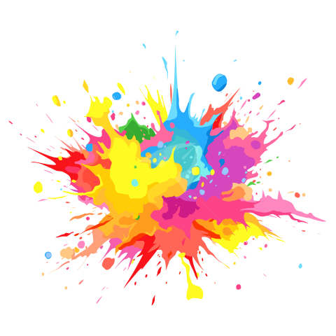 Color splash Illustration