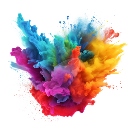 Transparent Color Splash Png