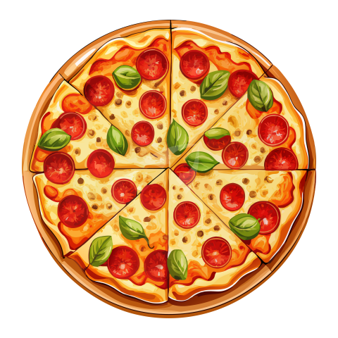 Pizza Vector Illustration