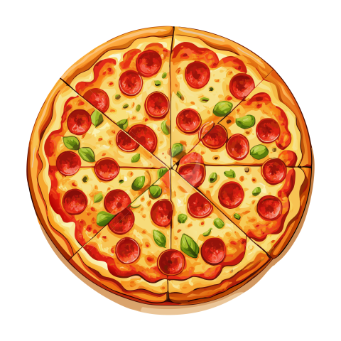 Pizza Vector Illustration