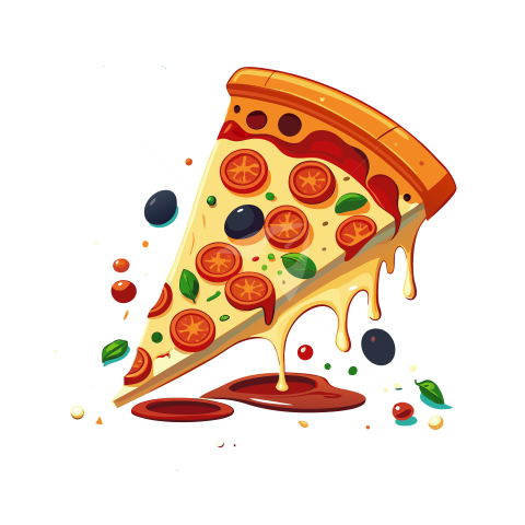 Pizza Slice Illustration