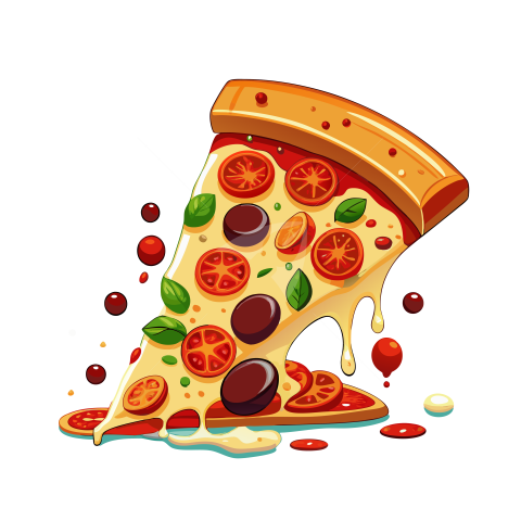 Pizza Slice Illustration