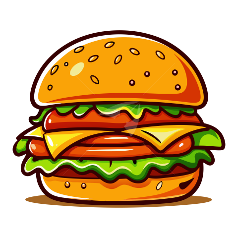 Burger Vector Illustration