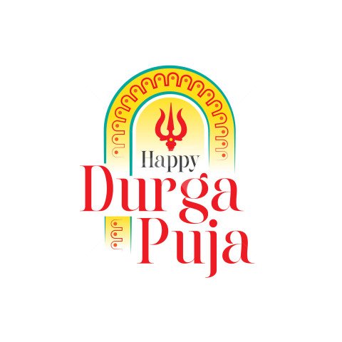 Happy Durga Puja Post Banner Design