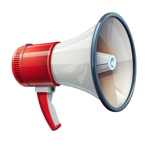 Megaphone illustration png