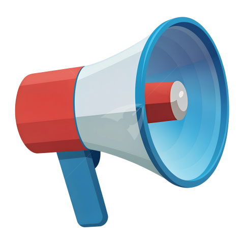 Megaphone  illustration Png