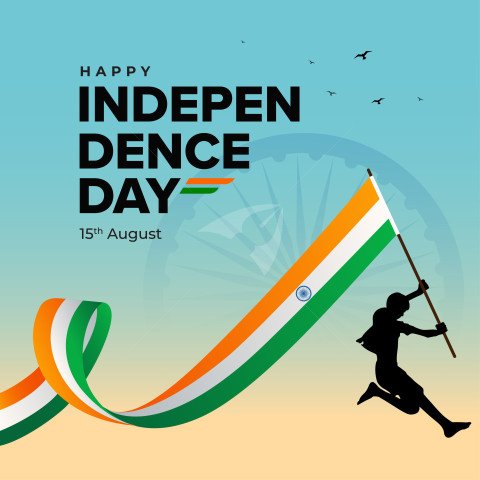 Indian independence day background