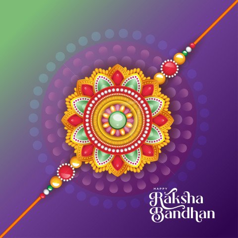 Happy Raksha Bandhan Post Banner