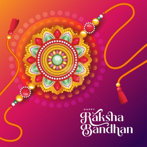 Happy Raksha Bandhan Post Banner