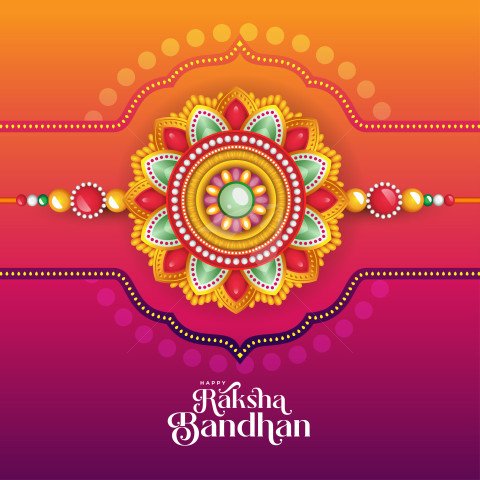 Happy Raksha Bandhan Post Banner