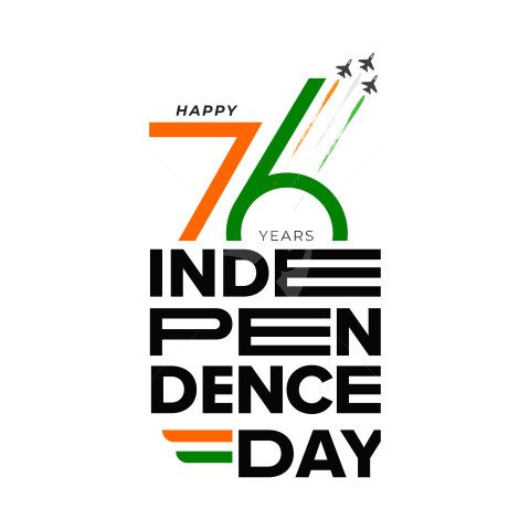 76th Year Independence Day Post Design