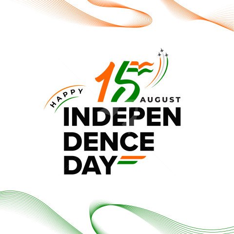 15th August Happy Indian Independence Day Background