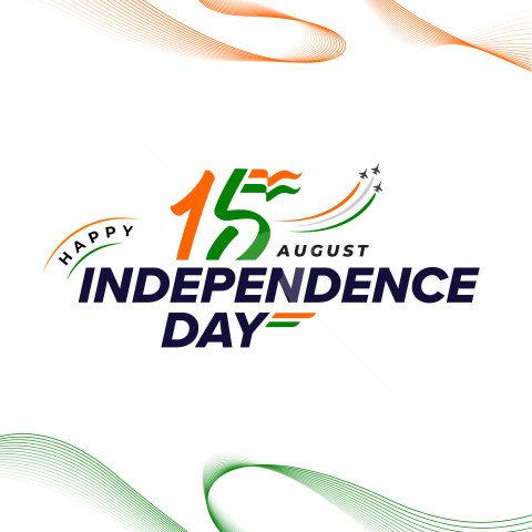 15th August Happy Independence Day Background