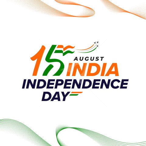 15th August Happy Independence Day Background