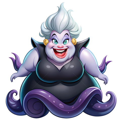 Ursula cartoon character