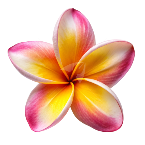 Pink Plumeria flower png