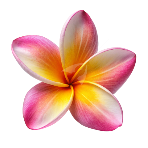 Pink Plumeria flower png