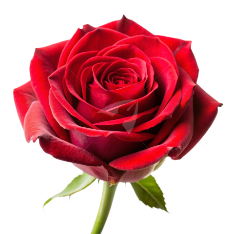 Red rose flower Png