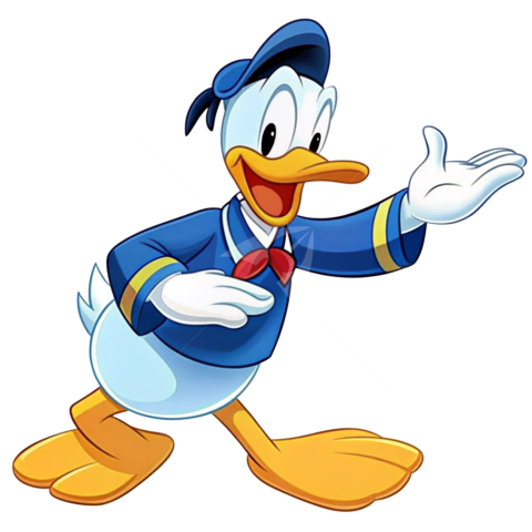 Donald Duck Cartoon Character Png