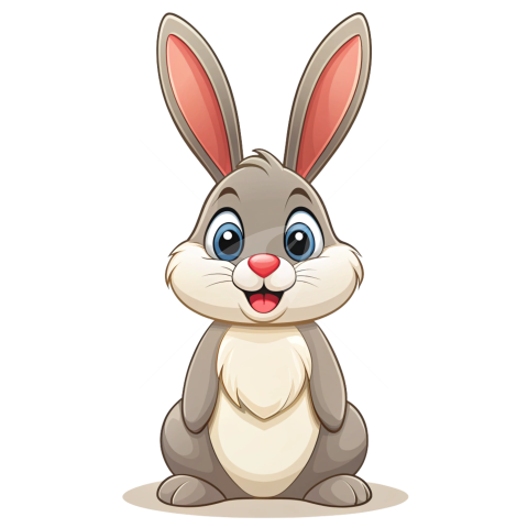 Rabbit cartoon character png