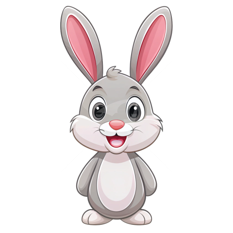 Rabbit cartoon character png