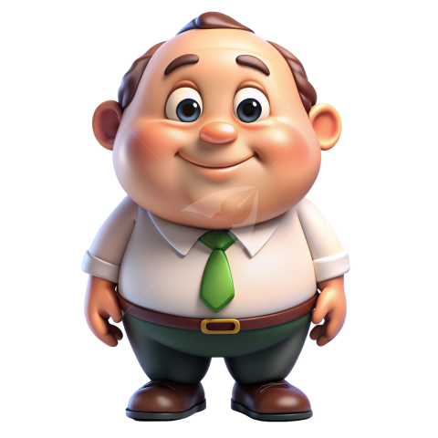 Big head cartoon character png