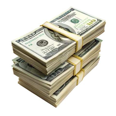 Money bundle png