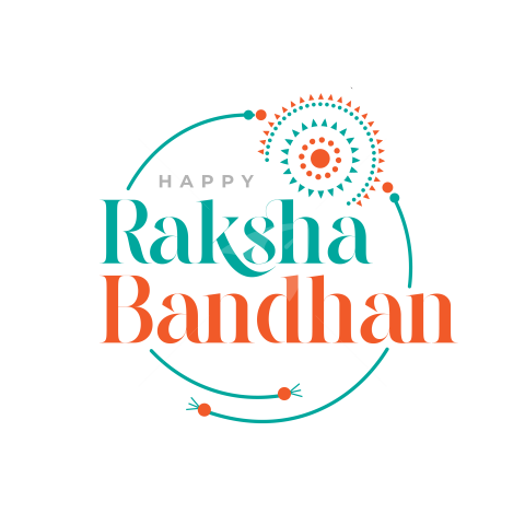 Happy Raksha Bandhan Sticker Design