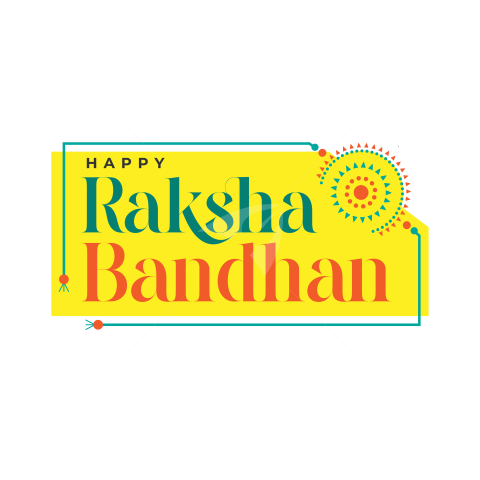 Happy Raksha Bandhan Sticker Png