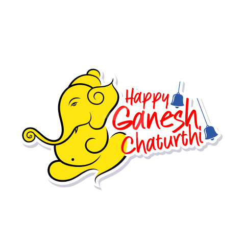 Happy Ganesh Chaturthi Sticker