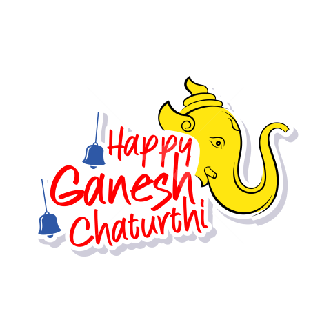 Happy Ganesh Chaturthi Sticker