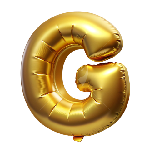 Letter g balloon png