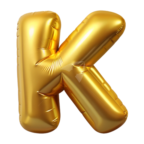 Letter k balloon png