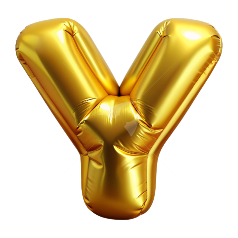 Letter y balloon png