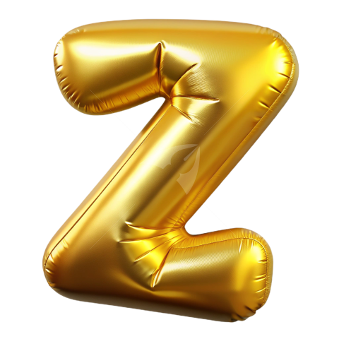 Letter z balloon png