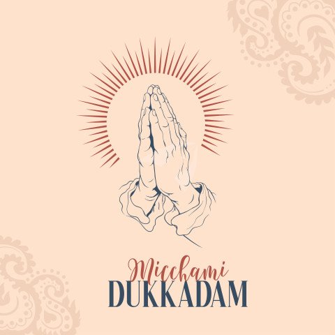 Jain Festival Micchami Dukkadam Background Design