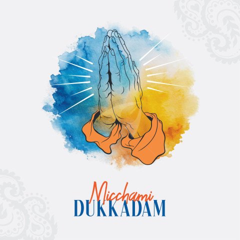 Jain Festival Micchami Dukkadam Background Design