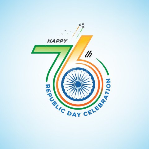 76th Republic Day Celebration Post Banner Template Design