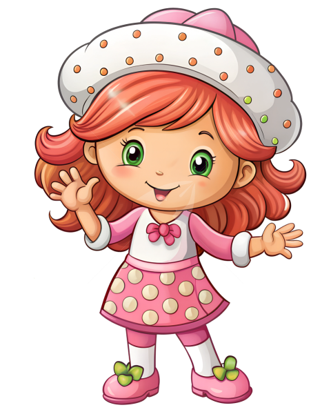 Strawberry shortcake cartoon character