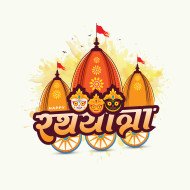 Colorful Rath Yatra Illustration With Indian Cultural Elements and Festival Theme
