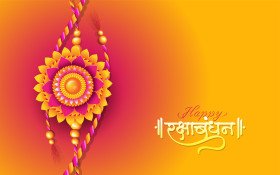 Creative Raksha Bandhan Background Template