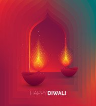 Diwali Post Banner Background Template