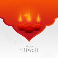 Happy Diwali Festival Post Banner Template