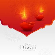 Happy Diwali Festival Post Banner Template