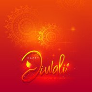 Happy Diwali Social Media Post Banner Template