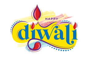 Happy Diwali Sticker Design Template