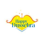 Happy Dussehra Greeting Template